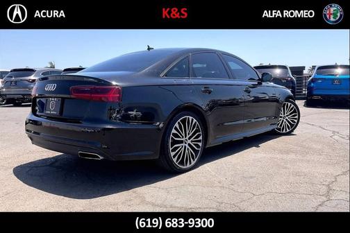 Brilliant Black 2018 Audi A6 2.0T Sport