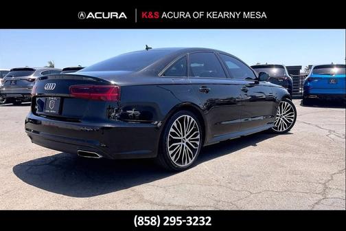 Brilliant Black 2018 Audi A6 2.0T Sport