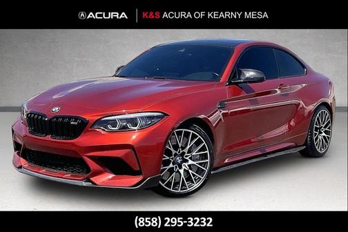 Sunset Orange Metallic 2020 BMW M2 Competition