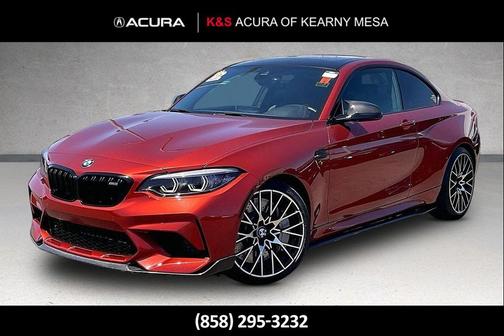 Sunset Orange Metallic 2020 BMW M2 Competition