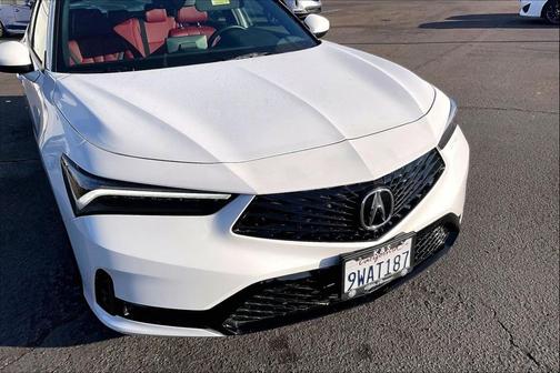 Platinum White Pearl 2025 Acura Integra A-SPEC