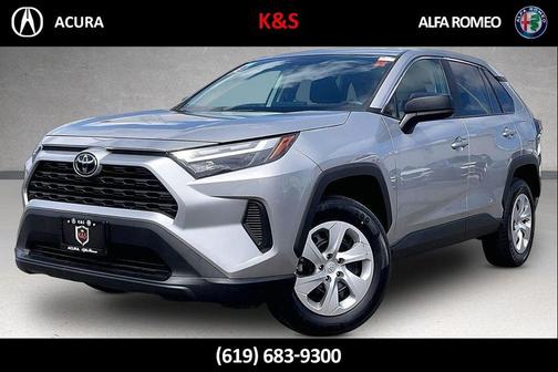 Silver Sky Metallic 2024 Toyota RAV4 LE