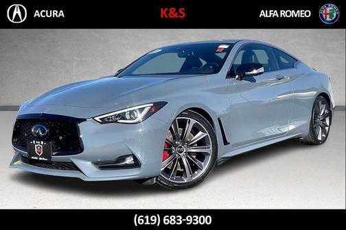 2022 INFINITI Q60 3.0t Red Sport 400