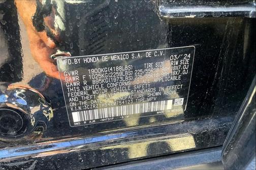 2024 Honda HR-V Sport