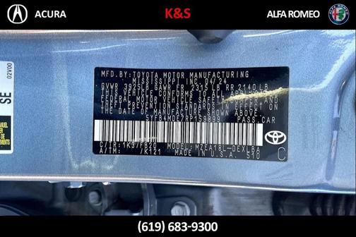 2024 Toyota Corolla LE