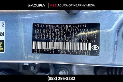 2024 Toyota Corolla LE