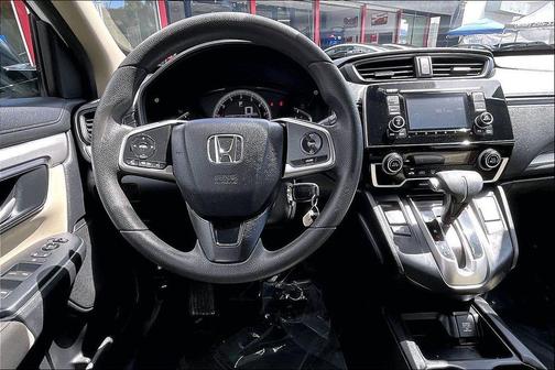 White Diamond Pearl 2018 Honda CR-V LX