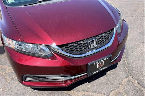 Crimson Pearl 2013 Honda Civic LX