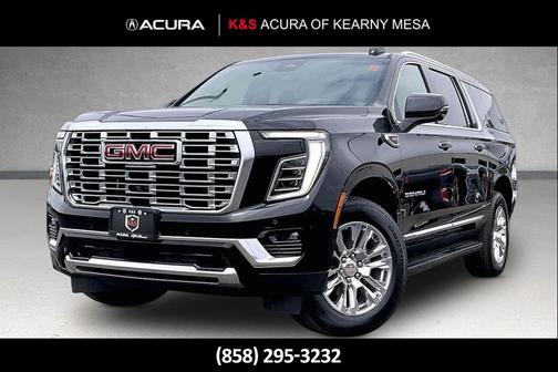 Onyx Black 2025 GMC Yukon XL Denali