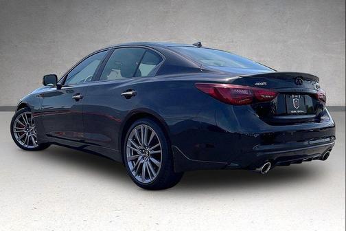 Black Opal Metallic 2023 INFINITI Q50 3.0t RED SPORT 400