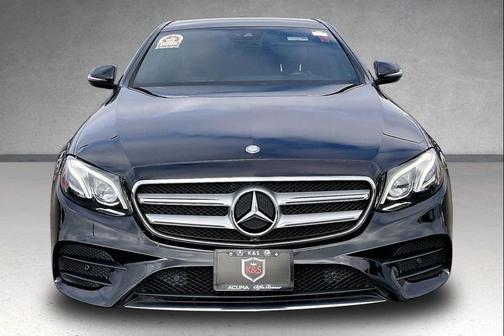 Black 2017 Mercedes-Benz E-Class RWD Sedan
