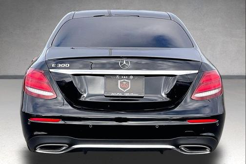 Black 2017 Mercedes-Benz E-Class RWD Sedan
