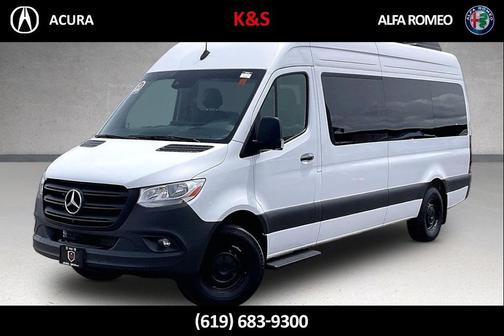 Arctic White 2024 Mercedes-Benz Sprinter 2500 High Roof