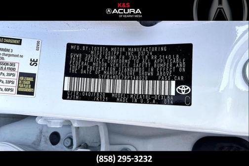 2024 Toyota Corolla LE