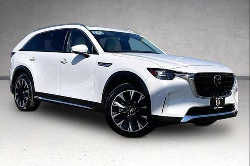 Rhodium White Premium 2024 Mazda CX-90 PHEV Premium Plus