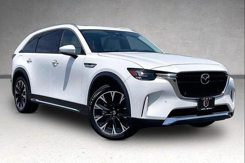 Rhodium White Premium 2024 Mazda CX-90 PHEV Premium Plus