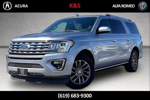 Iconic Silver Metallic 2020 Ford Expedition Max Limited