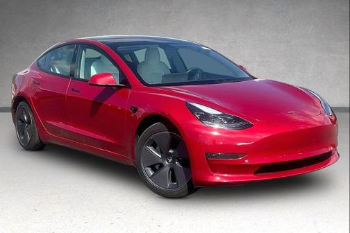 Red Multi-Coat 2023 Tesla Model 3 Standard Range