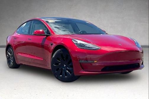 Red Multi-Coat 2023 Tesla Model 3 Standard Range