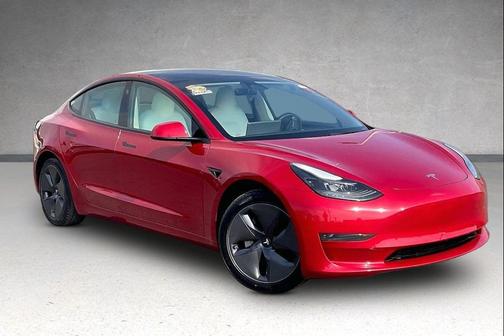 Red Multi-Coat 2023 Tesla Model 3 Standard Range