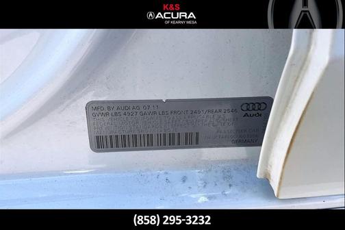 2012 Audi A4 2.0T Prestige quattro