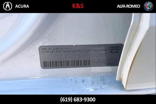 2012 Audi A4 2.0T Prestige quattro