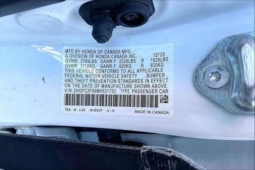 2021 Honda Civic Sport