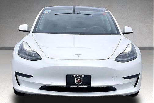 Pearl White Multi-Coat 2021 Tesla Model 3 Standard Range Plus