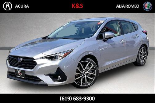 Ice Silver Metallic 2024 Subaru Impreza Sport