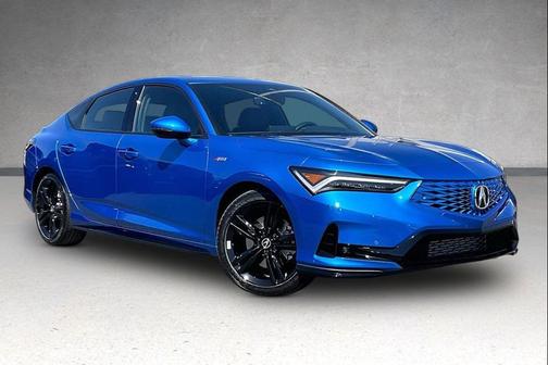 Double Apex Blue Pearl 2026 Acura Integra FWD A-Spec with Technology