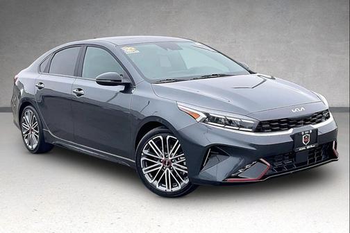 Gravity Gray 2023 Kia Forte GT