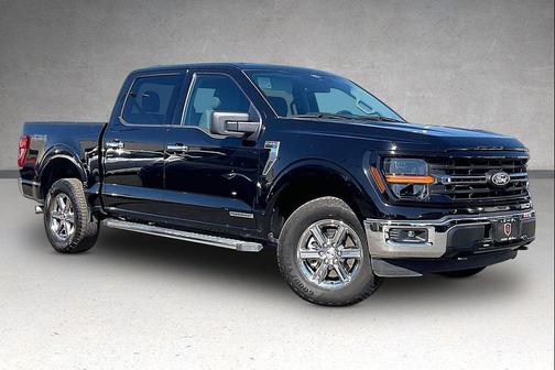 Agate Black Metallic 2025 Ford F-150 XLT