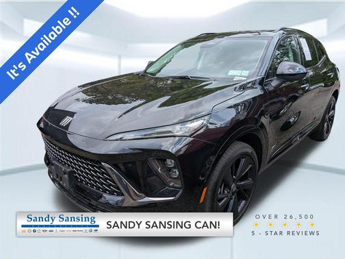 Ebony Twilight Metallic 2025 Buick Envision Sport Touring AWD