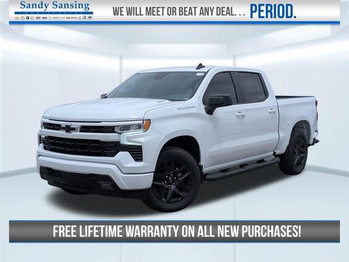 Summit White 2026 Chevrolet Silverado 1500 RST