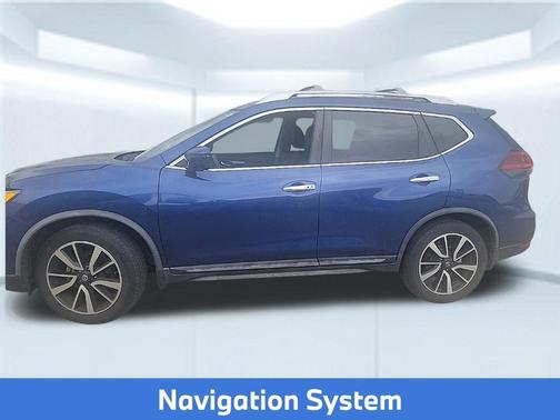 Caspian Blue 2018 Nissan Rogue SL