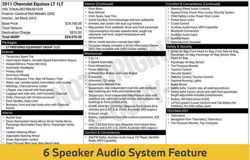 2011 Chevrolet Equinox LT
