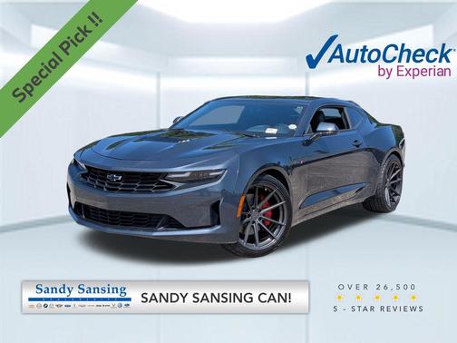 Shadow Gray Metallic 2021 Chevrolet Camaro RWD Coupe LT1