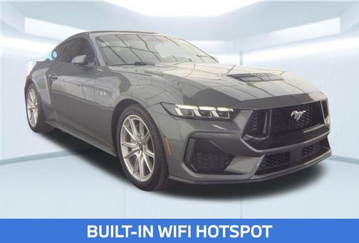 Gray 2025 Ford Mustang GT Premium