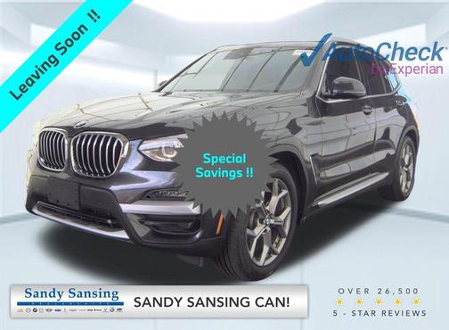 Dark Graphite Metallic 2020 BMW X3 xDrive30i
