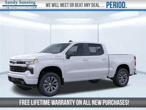 Summit White 2026 Chevrolet Silverado 1500 RST