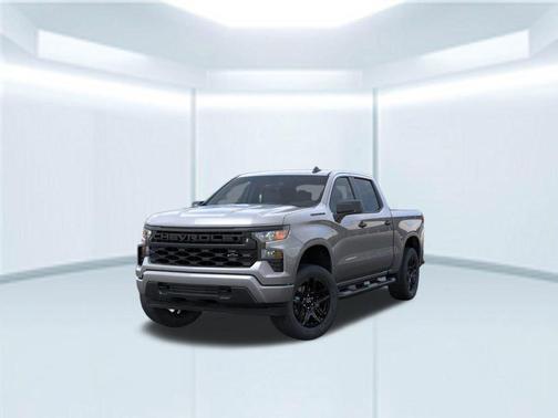 Sterling Gray Metallic 2026 Chevrolet Silverado 1500 Custom