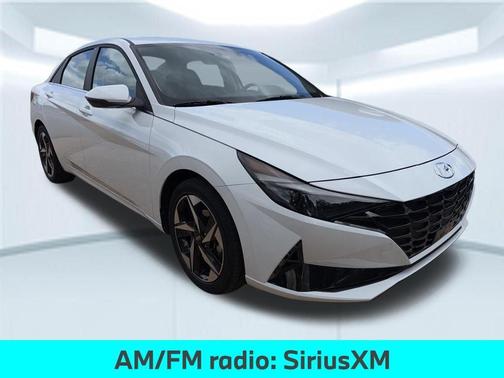 Ceramic White 2023 Hyundai ELANTRA HEV Limited