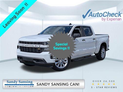 Summit White 2022 Chevrolet Silverado 1500 Limited Custom