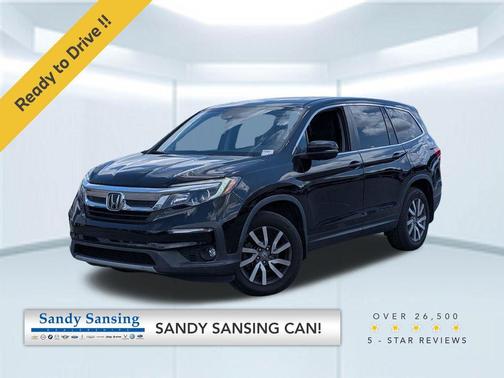 Crystal Black Pearl 2022 Honda Pilot 2WD EX-L