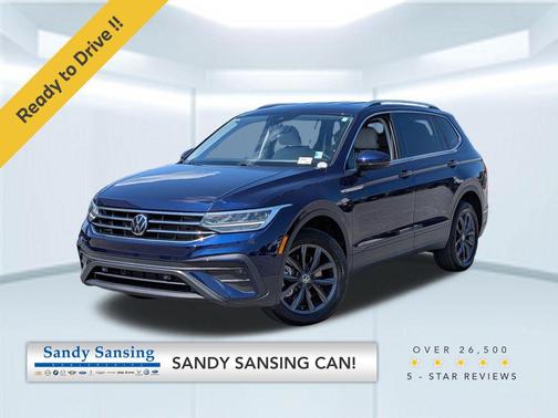 Atlantic Blue Metallic 2022 Volkswagen Tiguan 2.0T SE