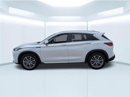 Radiant White 2023 INFINITI QX50 LUXE