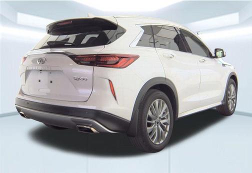 Radiant White 2023 INFINITI QX50 LUXE