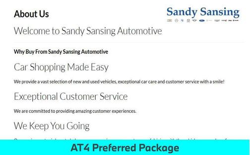 2021 GMC Sierra 1500 AT4