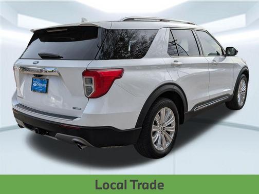 STAR WHITE MET TRI-COAT 2020 Ford Explorer Limited