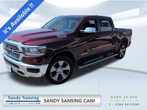 Red 2022 RAM 1500 Laramie